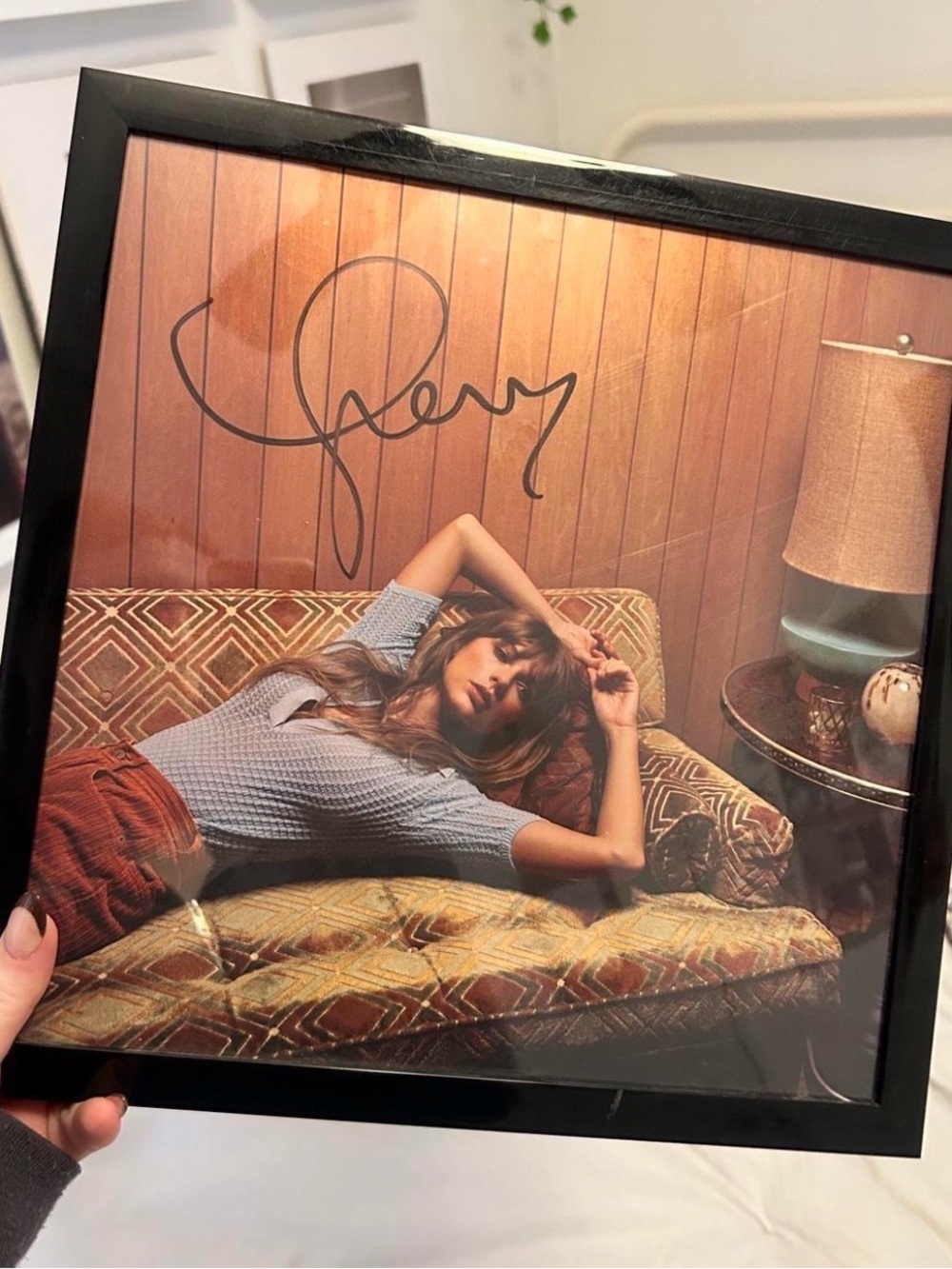 Taylor Swift Signed Midnight’s Insert With Heart